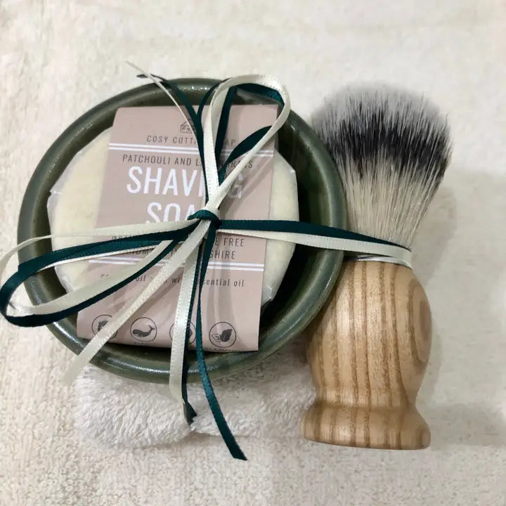 Cosy Cottage Soap Eco-Friendly Valentine's Shave Set