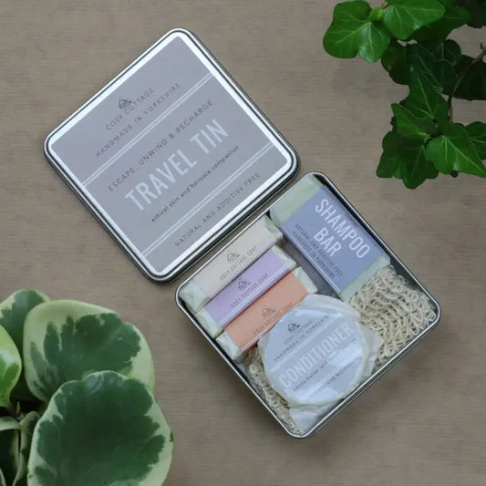 Cosy Cottage Soap Travel Essentials Tin