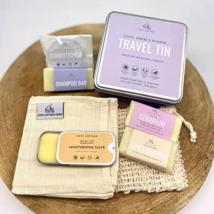 Cosy Cottage Soap Travel Essentials Tin