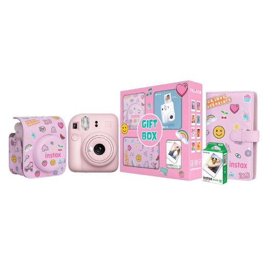 Fujifilm Instax Mini 12 Camera Gift Giftbox Bundle