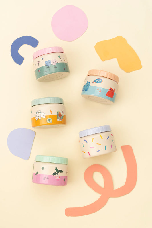 Cotton Cloud Stainless Steel Thermo Food Jar 500ml CONFETTI