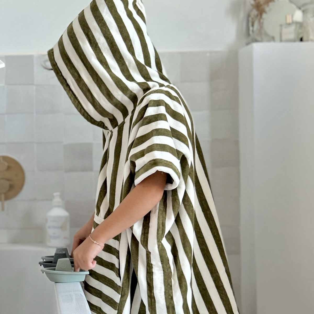 Suzon Bath poncho Kaki