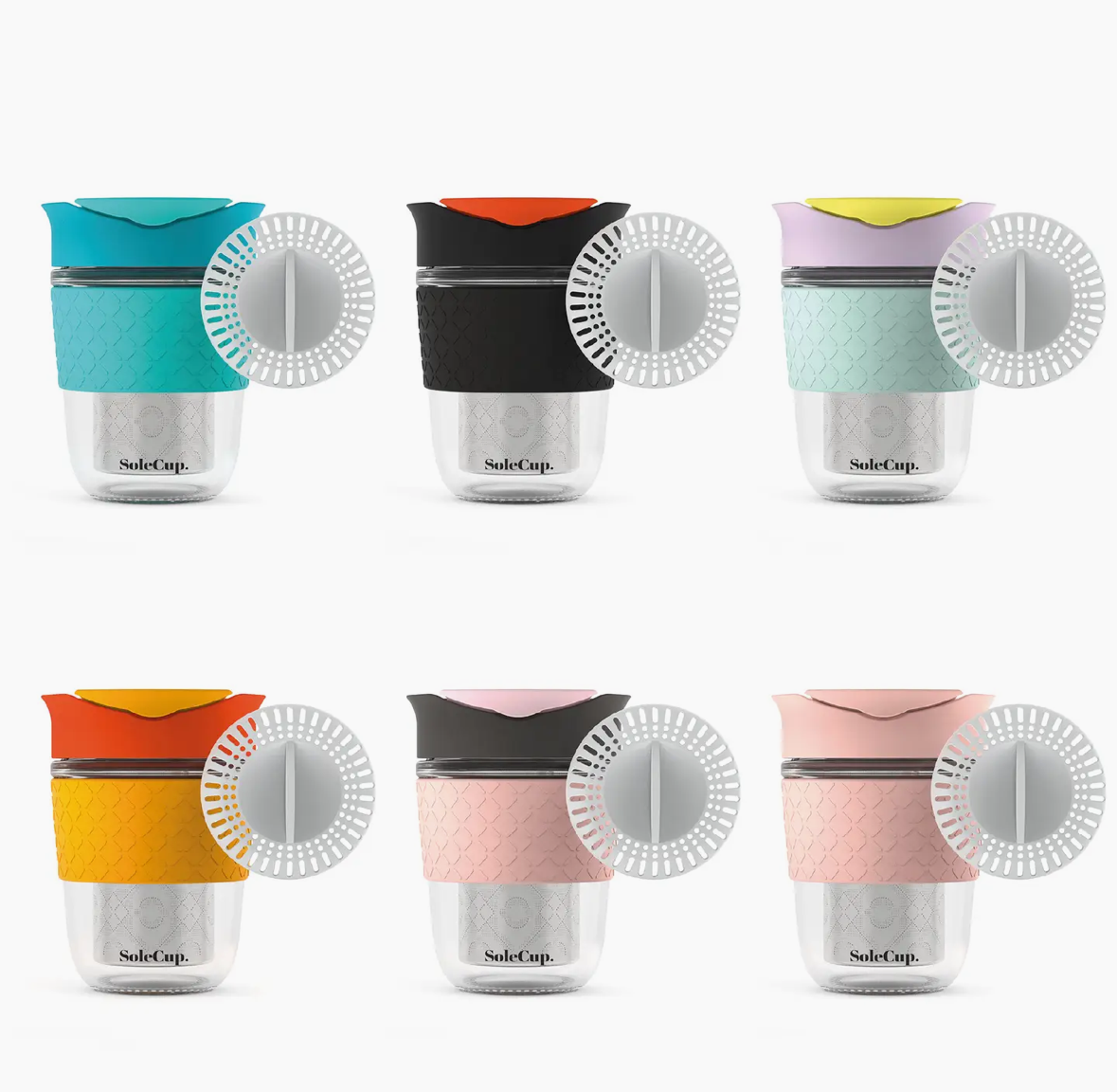 SoleCup 12oz Travel Mug Full Pack Silicone