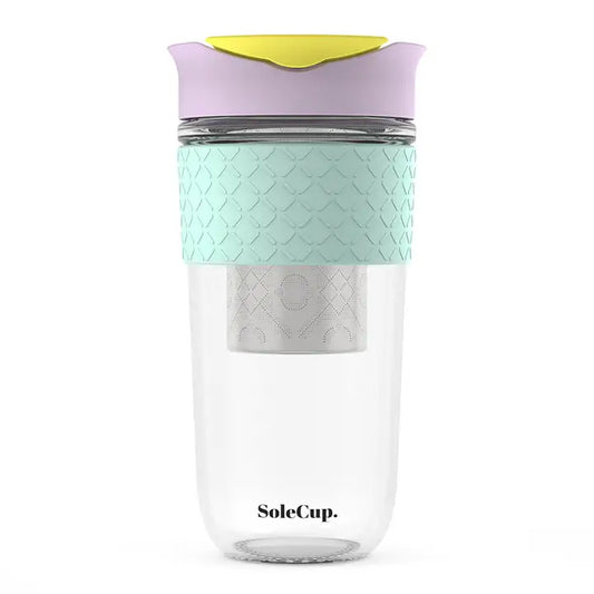 SoleCup Large Travel Mug - Loose Tea - 18oz Silicone