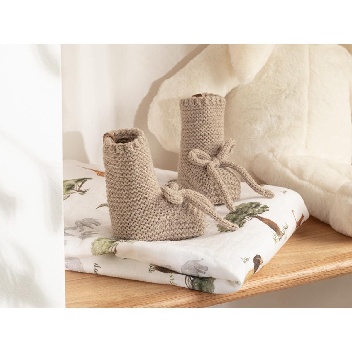 Cozy Natural Baby Socks