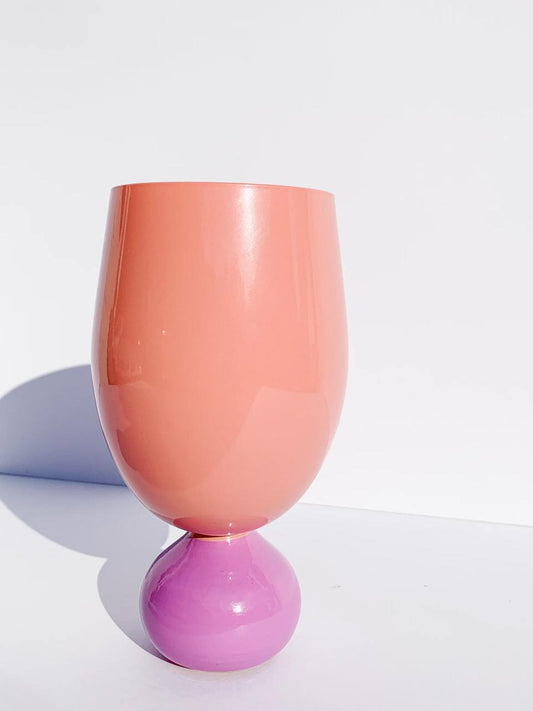 Colorful Wine Glass